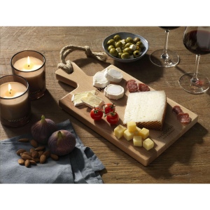 Cette planche à découper décorative de la marque Wooosh est fabriquée en bois de hêtre européen étuvé 4