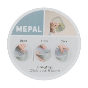 Récipient alimentaire en plastique durable et peu encombrant avec couvercle à déclic, de la marque Mepal 7