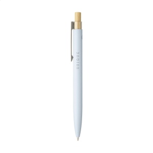 Stylo à bille à encre bleue dont le corps est fabriqué en aluminium 100% recyclé, avec une finition mate 11
