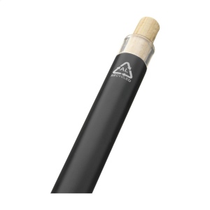 Stylo à bille à encre bleue dont le corps est fabriqué en aluminium 100% recyclé, avec une finition mate 13