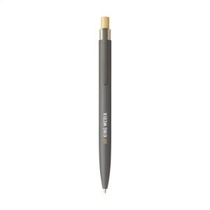 Stylo à bille à encre bleue dont le corps est fabriqué en aluminium 100% recyclé, avec une finition mate 4