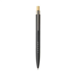 Stylo à bille à encre bleue dont le corps est fabriqué en aluminium 100% recyclé, avec une finition mate 3