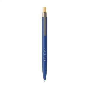 Stylo à bille à encre bleue dont le corps est fabriqué en aluminium 100% recyclé, avec une finition mate 5
