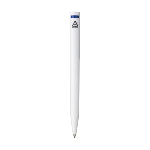 Stylo à bille à encre bleue dont le corps est fabriqué en ABS 100% recyclé 25
