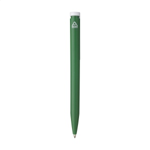 Stylo à bille à encre bleue dont le corps est fabriqué en ABS 100% recyclé 30