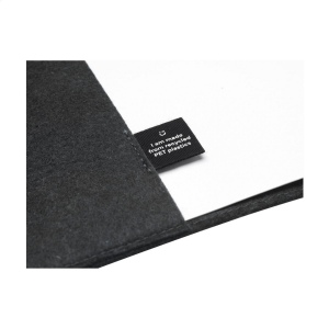 Carnet A5 avec couverture amovible en feutre RPET certifié GRS 14