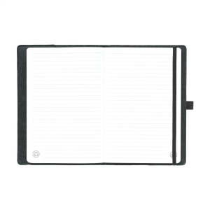 Carnet A5 avec couverture amovible en feutre RPET certifié GRS 11