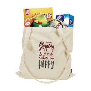 Sac shopping en 100% coton recyclé tissé serré (180 g/m²) 3
