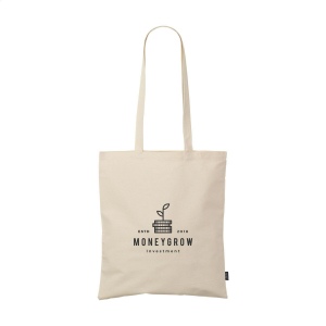 Sac shopping en 100% coton recyclé tissé serré (180 g/m²)