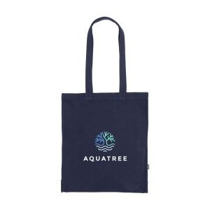 Un sac cabas à longues anses en toile 97% coton recyclé (340 g/m²) 8