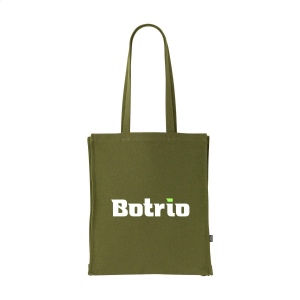 Un sac cabas à longues anses en toile 97% coton recyclé (340 g/m²) 4