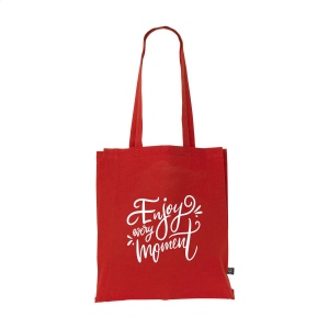 Sac cabas robuste à longues anses en 80% coton recyclé et 20% polyester recyclé (150 g/m²) 8