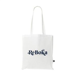Sac cabas robuste à longues anses en 80% coton recyclé et 20% polyester recyclé (150 g/m²) 6