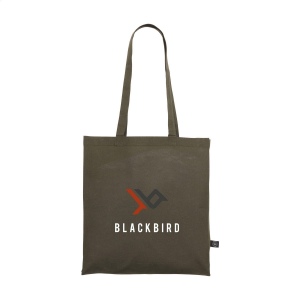 Sac cabas robuste à longues anses en 80% coton recyclé et 20% polyester recyclé (150 g/m²) 4