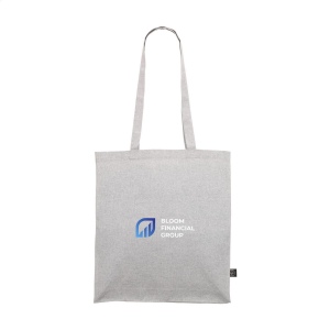 Sac cabas robuste à longues anses en 80% coton recyclé et 20% polyester recyclé (150 g/m²) 7