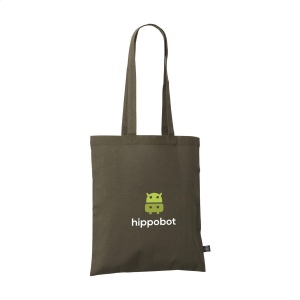 Sac cabas à longues anses en 80% coton recyclé et 20% polyester recyclé (150 g/m²) 24