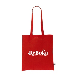 Sac cabas à longues anses en 80% coton recyclé et 20% polyester recyclé (150 g/m²) 3