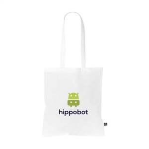 Sac cabas à longues anses en 80% coton recyclé et 20% polyester recyclé (150 g/m²) 7