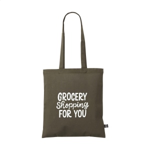 Sac cabas à longues anses en 80% coton recyclé et 20% polyester recyclé (150 g/m²) 12
