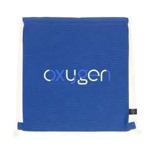 Sac à dos à cordon en 80% coton recyclé et 20% polyester recyclé (150 g/m²) 11