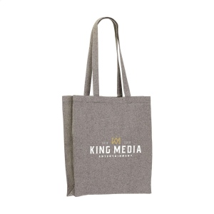 Sac shopping à longues anses, composé à 80% de toile de coton mélangé recyclé et à 20% de polyester recyclé (280 g/m²) 9