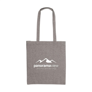 Sac shopping à longues anses, composé à 80% de toile de coton mélangé recyclé et à 20% de polyester recyclé (280 g/m²) 13
