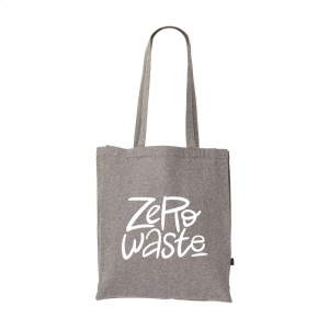 Sac shopping à longues anses, composé à 80% de toile de coton mélangé recyclé et à 20% de polyester recyclé (280 g/m²) 5