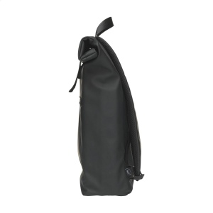 Sac à dos pour ordinateur portable 'roll-top' pratique, robuste et spacieux avec une poche zippée supplémentaire sur le devant 17