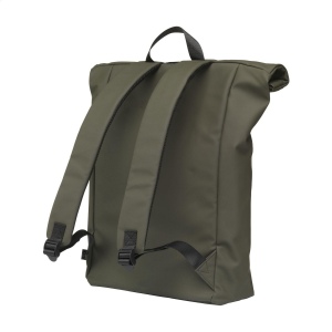 Sac à dos pour ordinateur portable 'roll-top' pratique, robuste et spacieux avec une poche zippée supplémentaire sur le devant 24