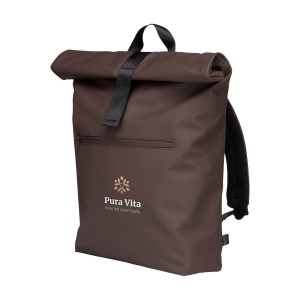 Sac à dos pour ordinateur portable 'roll-top' pratique, robuste et spacieux avec une poche zippée supplémentaire sur le devant 9