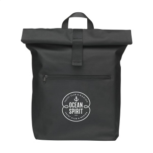 Sac à dos pour ordinateur portable 'roll-top' pratique, robuste et spacieux avec une poche zippée supplémentaire sur le devant 5