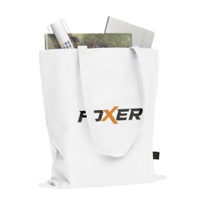 Sac shopping en polyester non tissé recyclé (80 g/m²) 7