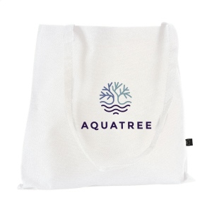 Sac shopping en polyester non tissé recyclé (80 g/m²) 2