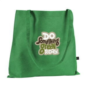 Sac shopping en polyester non tissé recyclé (80 g/m²) 4