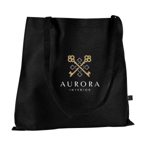 Sac shopping en polyester non tissé recyclé (80 g/m²) 3