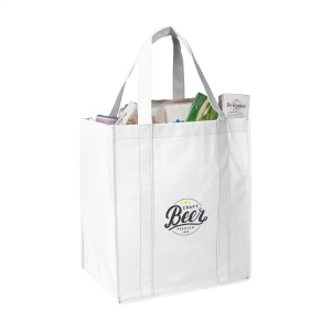 Sac shopping pratique et extra spacieux en polyester non tissé recyclé (80 g/m²) 7