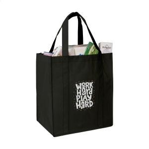 Sac shopping pratique et extra spacieux en polyester non tissé recyclé (80 g/m²) 8
