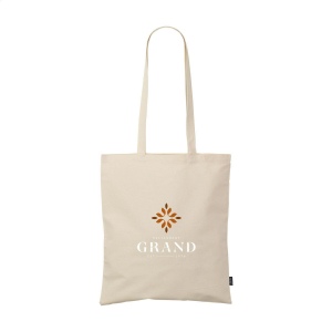 Sac shopping en 100% coton recyclé tissé serré (140 g/m²) 2