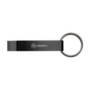 Porte-clés avec décapsuleur léger en aluminium recyclé 19