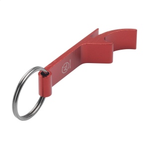 Porte-clés avec décapsuleur léger en aluminium recyclé 8