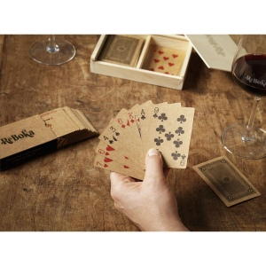 Ces cartes à jouer sont fabriquées à partir de papier kraft recyclé de qualité (250 g/m²) 6