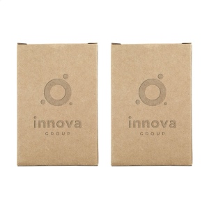 Deux jeux de cartes à jouer en papier kraft recyclé de qualité (250 g/m²) 6