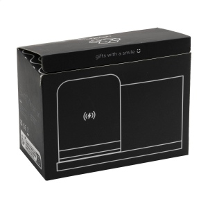 Support de charge sans fil 15W et porte-stylo deux en un 4