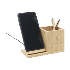Support de charge sans fil 15W et porte-stylo deux en un 11