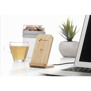 Support de charge rapide de 15W, fabriqué à  bambou de haute qualité certifié FSC 100% 8