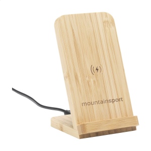 Support de charge rapide de 15W, fabriqué à  bambou de haute qualité certifié FSC 100%