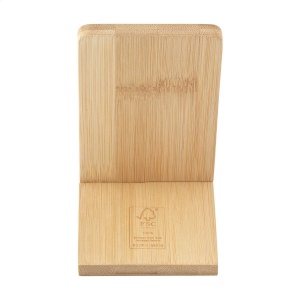 Support de téléphone stable, fabriqué à partir de bambou de haute qualité certifié FSC 100% 10