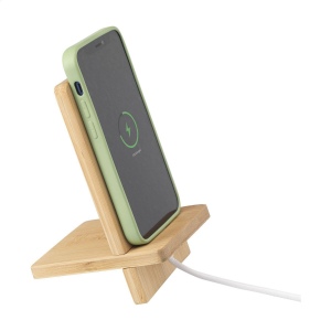 Support de téléphone stable, fabriqué à partir de bambou de haute qualité certifié FSC 100% 2
