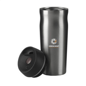 Gobelet thermo à double paroi isolante en acier inoxydable recyclé et étanche, avec bouchon à vis 5