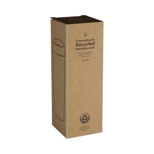 Gobelet thermo à double paroi isolante en acier inoxydable recyclé et étanche, avec bouchon à vis 8